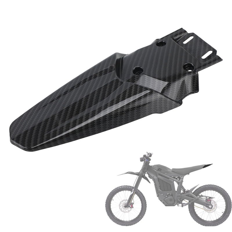 CHANGCHENG Rear Fender Protector for Talaria - Motorcycle Fender Mudguard Carbon Fiber Pattern for Talaria Sting MX3 MX4 MX5 Electric Dirt Bike - Image 1